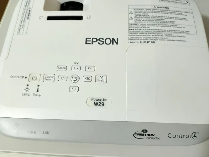 Projetor Epson 1130 horas de uso