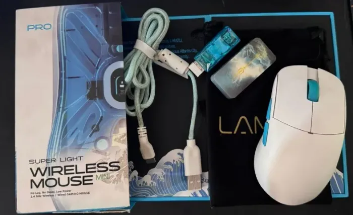 Mouse Gamer Lamzu Atlantis Mini Pro + Com Dongle 4k
