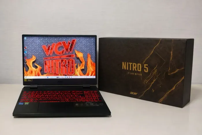 Notebook GAMER Acer Nitro  i5 12°Th Gen 16GB RAM 512Ssd NVMe NVIDIA GeForce RTX 3050 4GB