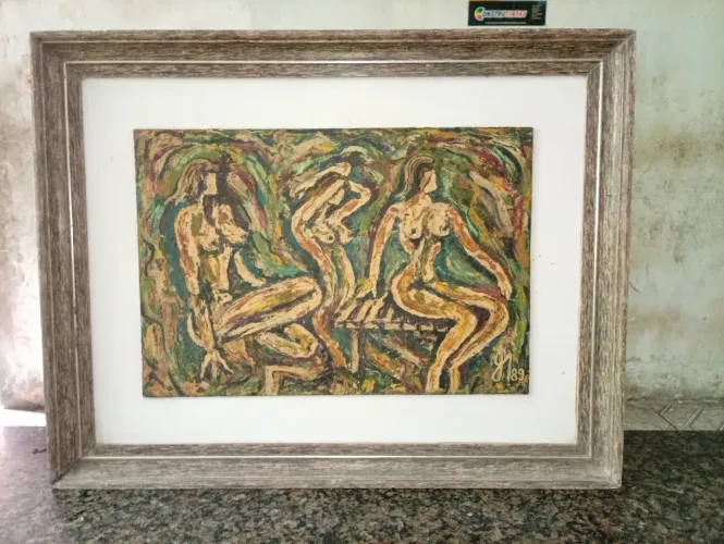 Quadro original do pintor Galvão