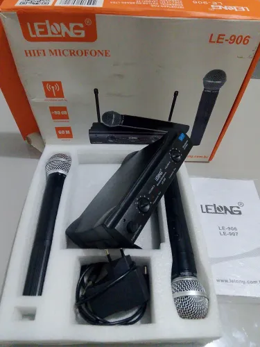 Vendo Microfone Sem fio semi novo