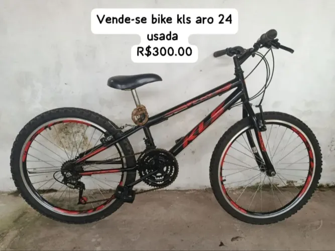 Vendo bicicleta KLS aro 24