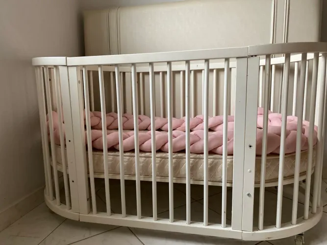 Vendo berço crescer multifuncional branco com colchão fase 1 - SLEEPER