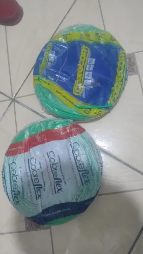 Cabo 4 mm verde
