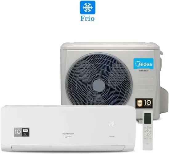 Ar Condicionado Split Inverter Springer Midea 12000 Btus Frio 220v