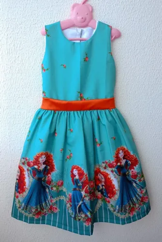 Vestidos 08 aninhos