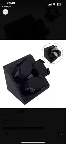 Suporte Organizador para 3 Relógios - Expositor Premium Preto