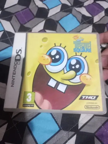SpongeBob Truth or Square: jogo de nintendo DS europeu original