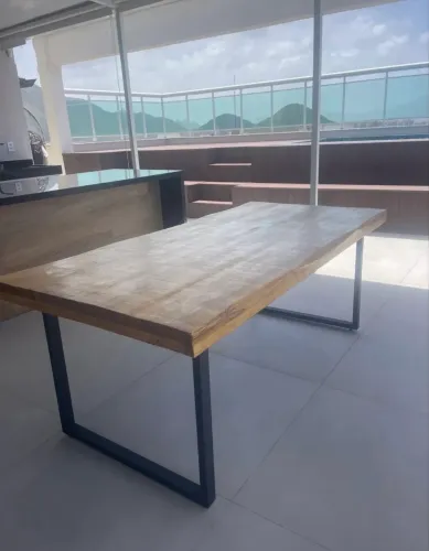 Mesa rústica