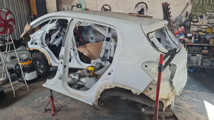 Painel traseiro Renault kwid 