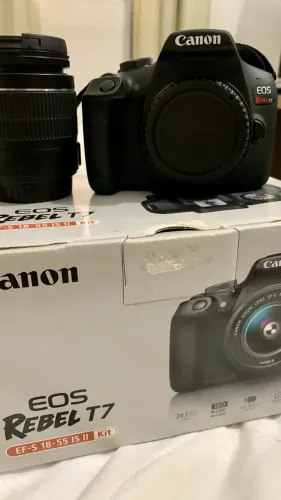 Câmera canon nova NEGOCIO