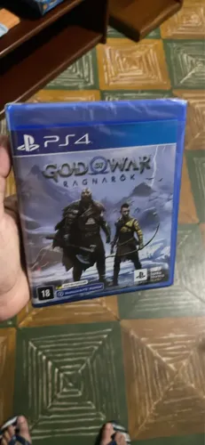 God of war Ragnarok jogo PlayStation 4 novo lacrado.