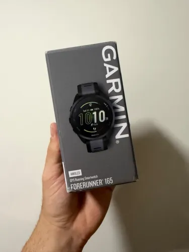 Garmin Forerunner 165 | Novo na caixa | Smartwatch GPS com tela AMOLED