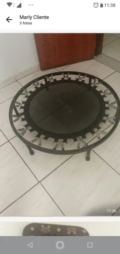 Venda de Jump trampolim, simulador de escada, tablet e uma Tv..
