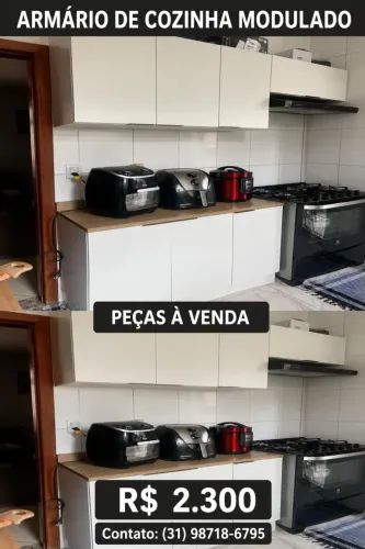 Armários Modulados para cozinha Excelente