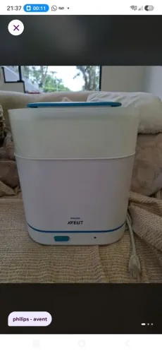 esterilizador elétrico philips avent 3 em 1