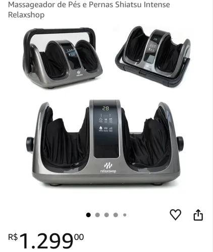 Massageador de pés Relaxmedic