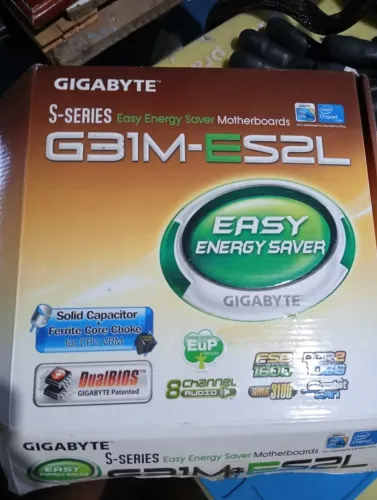 Placa-Mãe Gigabyte GA-G31M-ES2L NOVA na Caixa + 3 Processadores Intel Celeron LGA 775