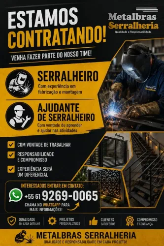 VAGAS ABERTAS