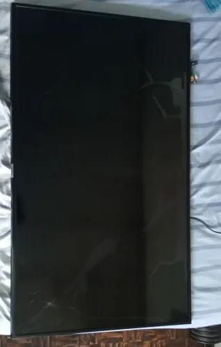Televisão Samsung 50 polegadas com defeito na tela 