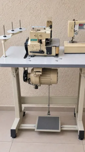 Máquina Overloque Industrial Usada - Excelente Estado