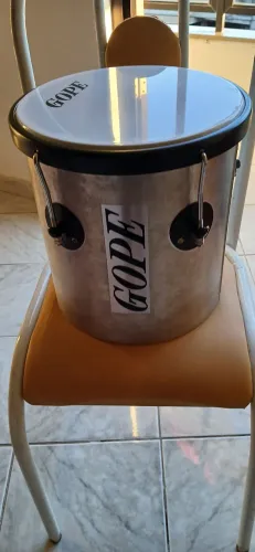 Repique de mão gope 30x10 alumínio semi novo!!