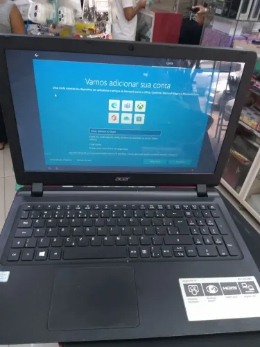 Notebook Acer es1 i3 6 geração ddr4 1TB