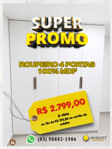 Guarda roupas MDF