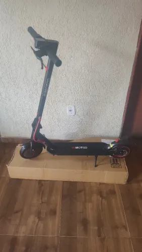 patinete elétrico novo na caixa com nota fiscal
