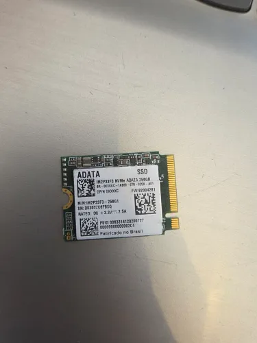 Ssd Nvme Adata 256 - com Windows 10