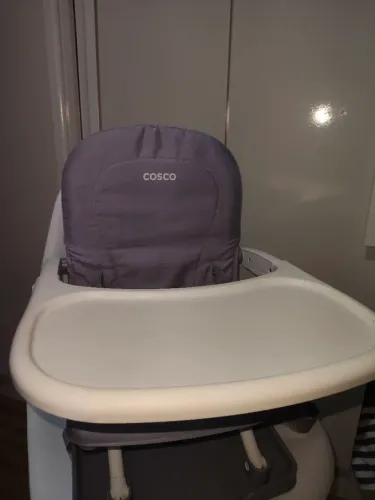 Cadeira de Alimentação Portátil Pop Cinza - Cosco Kids