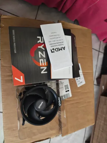 Cooler box e caixa Am4 - Apenas cooler 5000 Series Ryzen 7