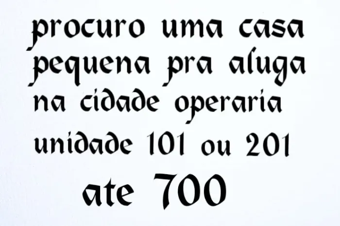 Estou atraz de uma casa pra aluga