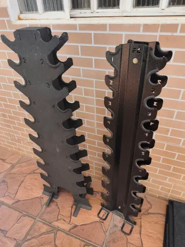 Suporte Halteres usados 10 pares