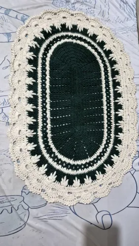 Tapete de crochê