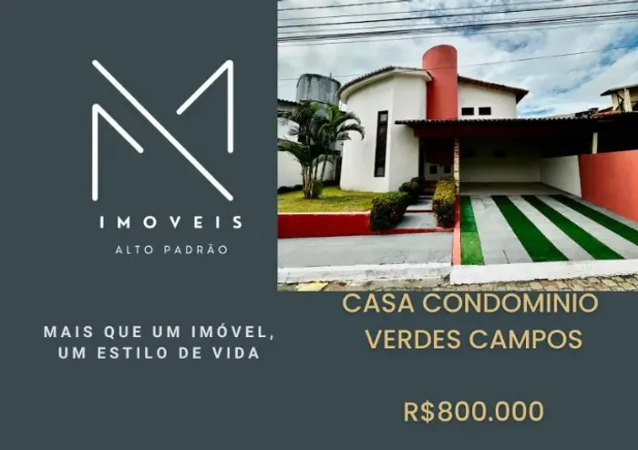Casa Condomínio Verdes Campos