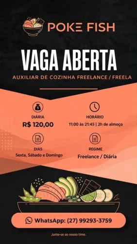 Auxiliar de cozinha