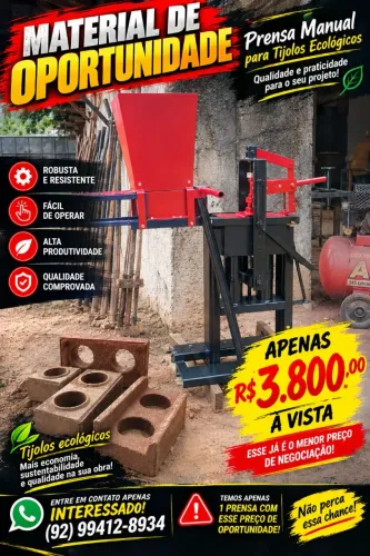 Máquina de tijolo ecológico 