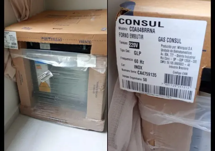 Vendo forno de embutir - CONSUL