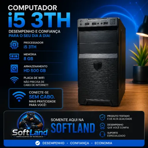 Cpu i5 3th - 8 GB
