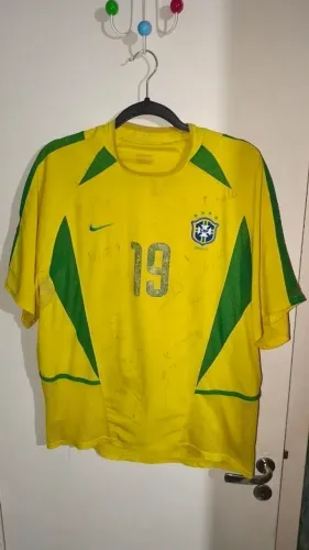 Camisa Brasil Nike 2002 - DE JOGO