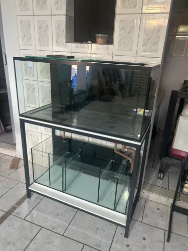 Aquario + Sump 430 LITROS NOVO