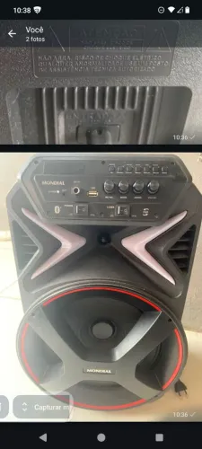 Vende se essa caixa de som , funciona normal perfeito estado de uso