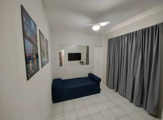 Apartamento mobiliado para alugar - Gonzaga - Santos/SP