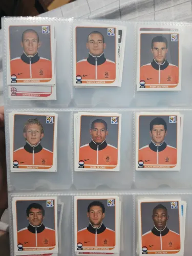 Figurinhas da holanda copa 2010 panini.