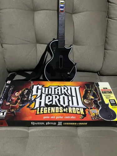 Guitarra Guitar Hero 3 PS3 Completa 