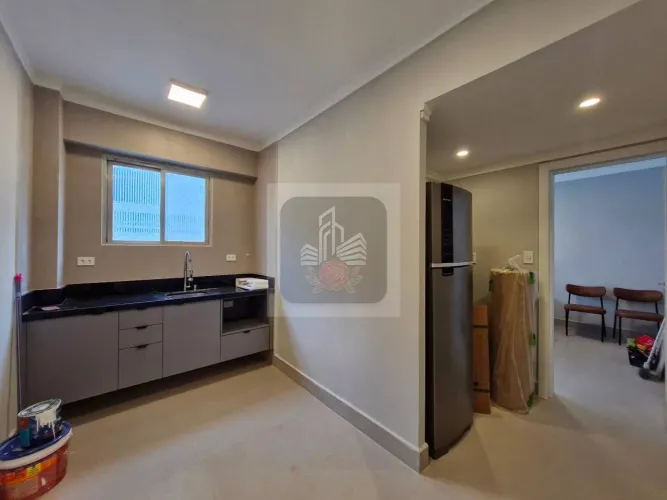 Apartamento com 1 dormitório para alugar, 35 m² por R$ 3.300/mês - José Menino - Santos/SP