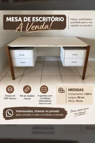 Mesa de escritório 