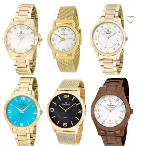 Relógio Champion feminino. Nota fiscal. Valor varia de 180,00 a 220,00 reais. Originais.
