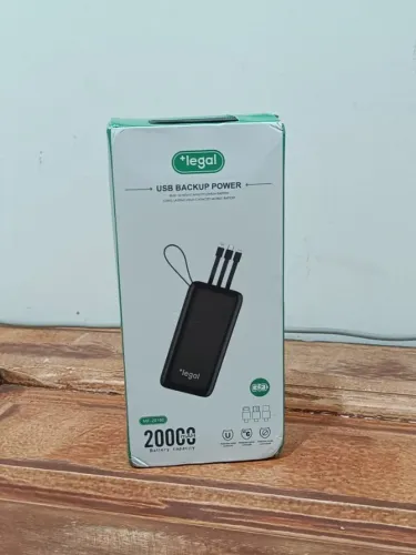 Powerbank 20kmAH com lanterna